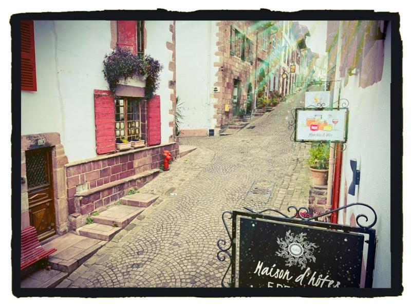 Chambres D'Hotes Maison E.Bernat Saint-Jean-Pied-de-Port Buitenkant foto